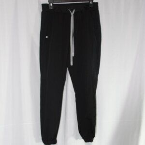 Figs Black Women's Athletic Scrub Joggers